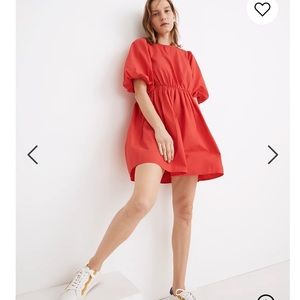 Madewell Puff Sleeve Dress